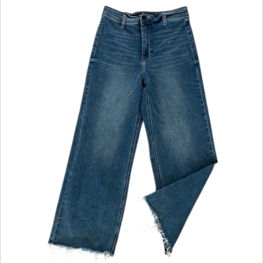 OAT New York high rise wide leg jeans size 30